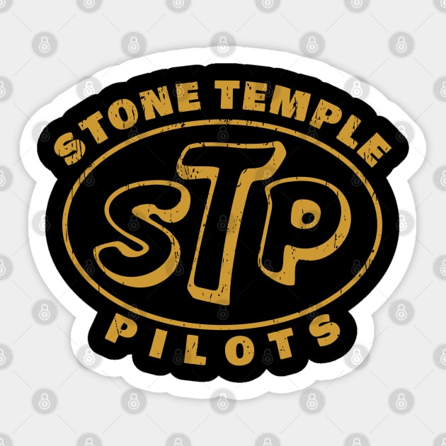 stone temple pilots Sticker by small alley co